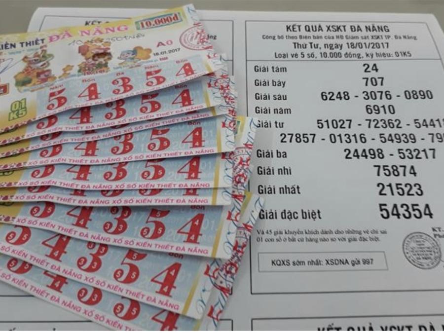 Người tham gia xổ số phải từ 18 tuổi trở lên