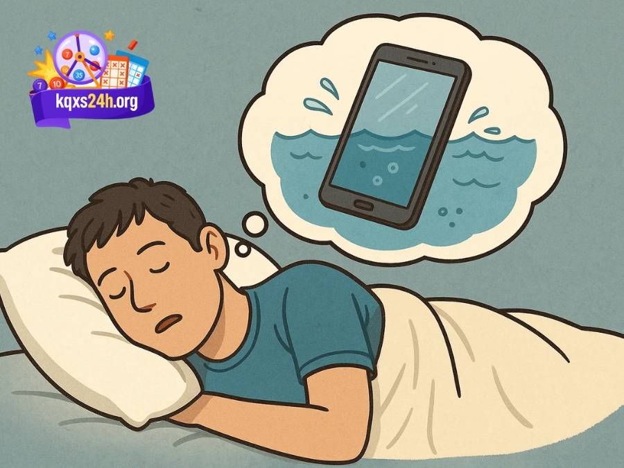 Rơi điện thoại xuống nước – Cảm xúc bị kìm nén 