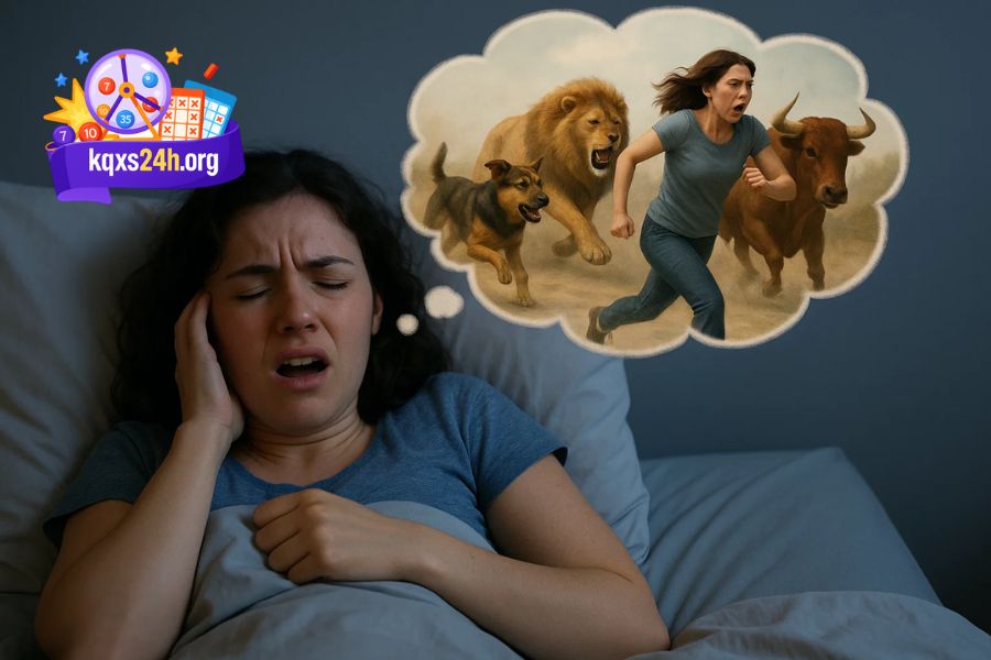 Bị động vật rượt đuổi trong mơ mang ý nghĩa khác nhau
