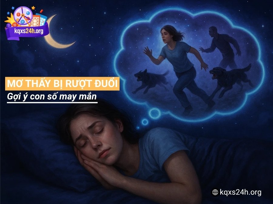 Mơ thấy bị rượt đuổi là điềm báo gì? Gợi ý con số may mắn