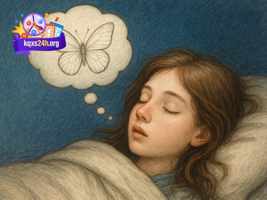 Nằm mơ thấy bươm bướm màu trắng 