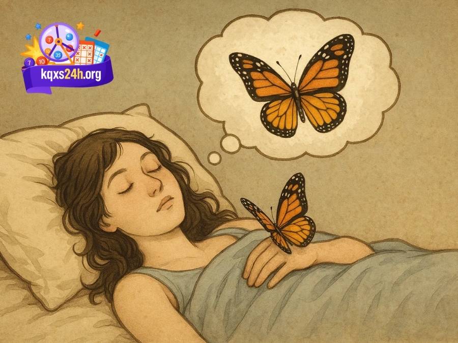 Nằm mơ thấy bướm đậu vào người