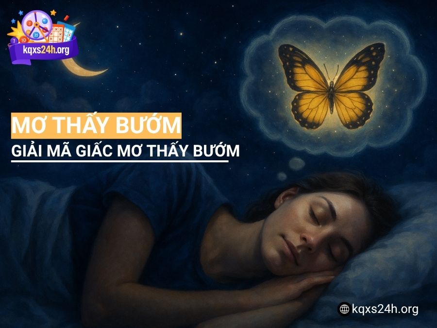 Mơ thấy bướm có điềm báo gì? Con số may mắn nào nên chọn