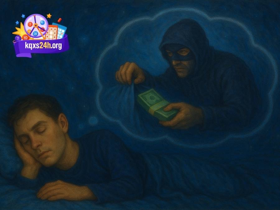 Mất tiền do bị trộm trong mơ tượng trưng cho sự nghi ngờ, mất niềm tin