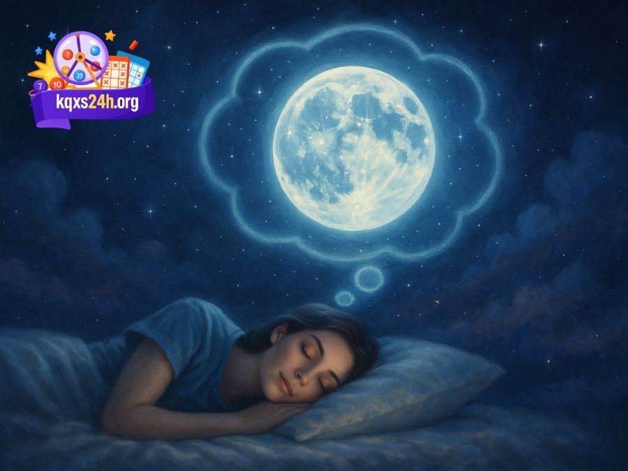 Mơ thấy mặt trăng lớn – Dấu hiệu bạn đang có hoài bão lớn và sắp chạm tới thành công