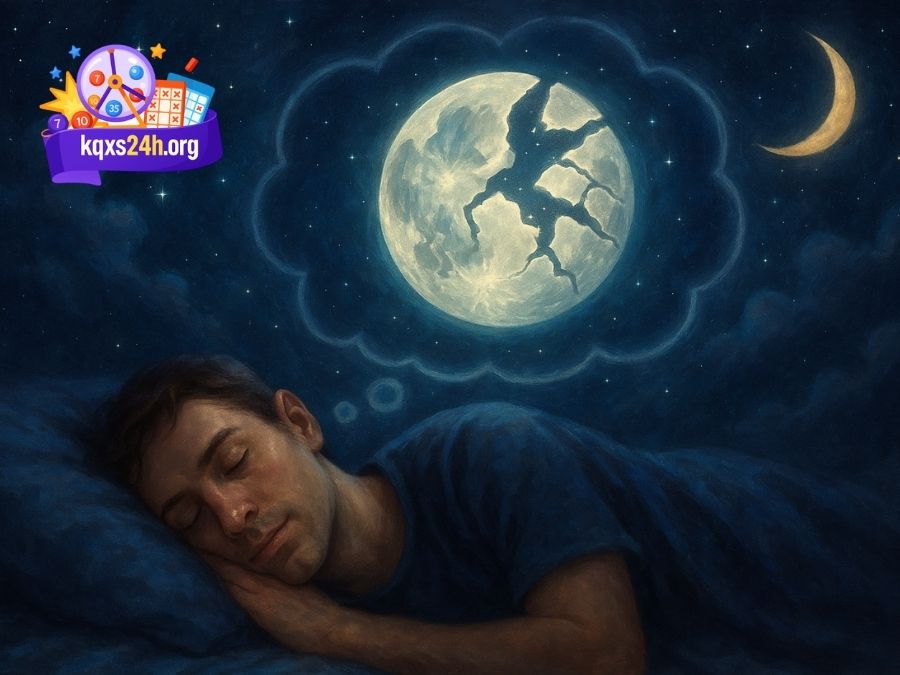 Mơ thấy mặt trăng vỡ – Điềm báo về sự đổ vỡ, mất mát