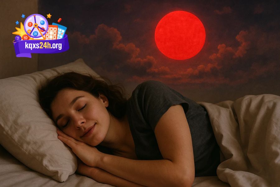 Mơ thấy mặt trời màu đỏ là điềm báo mạnh mẽ