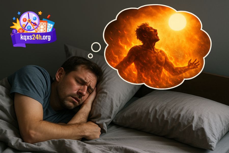Mơ thấy ánh sáng mặt trời thiêu cháy mình