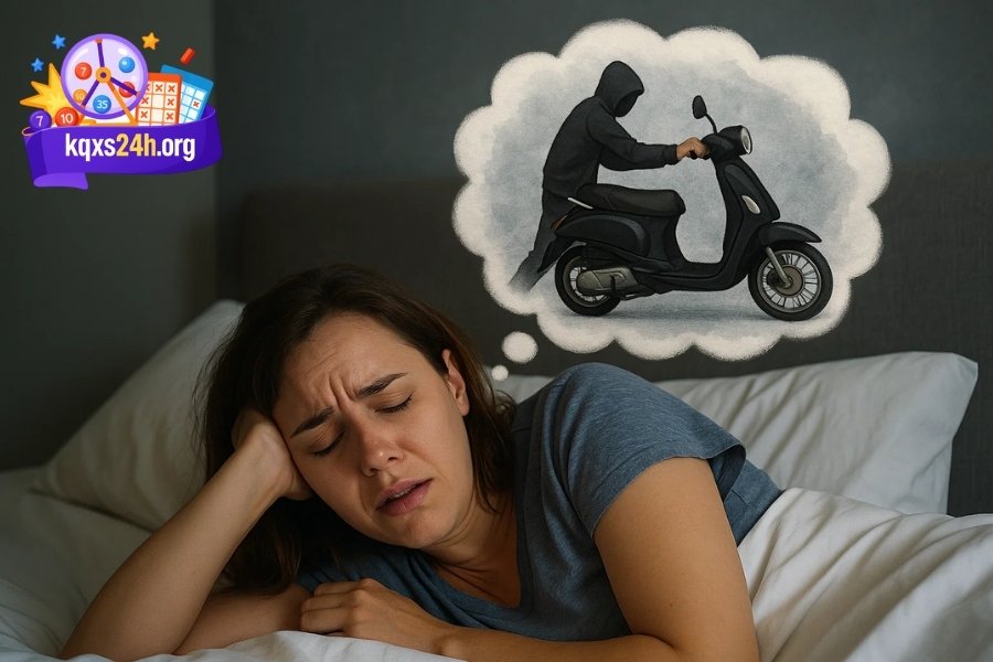 Mơ thấy mất xe máy phản ánh nỗi sợ hãi mất đi những thứ giá trị
