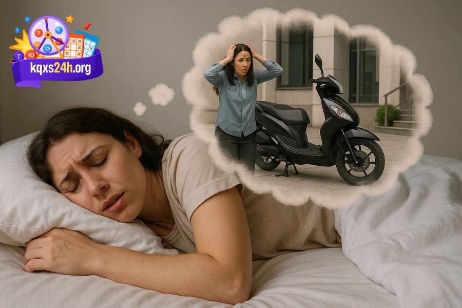 Mơ thấy mất xe máy là dấu hiệu bạn đang cảm thấy áp lực