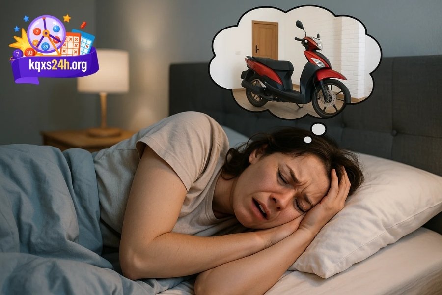 Mơ thấy mất xe máy ngay trong nhà của mình