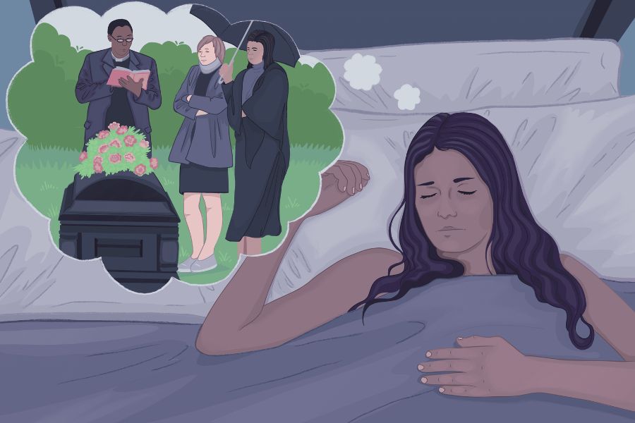 Nằm mơ thấy người chết khiến chúng ta lo lắng