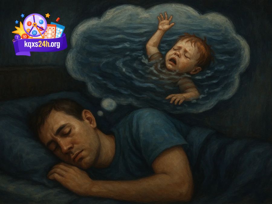 Mơ thấy trẻ em chết đuối thường thể hiện sự lo lắng về những người bạn quan tâm 