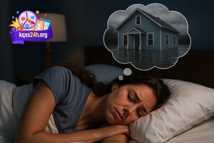 Nằm mơ thấy nước ngập nhà liên quan đến các mối quan hệ cá nhân