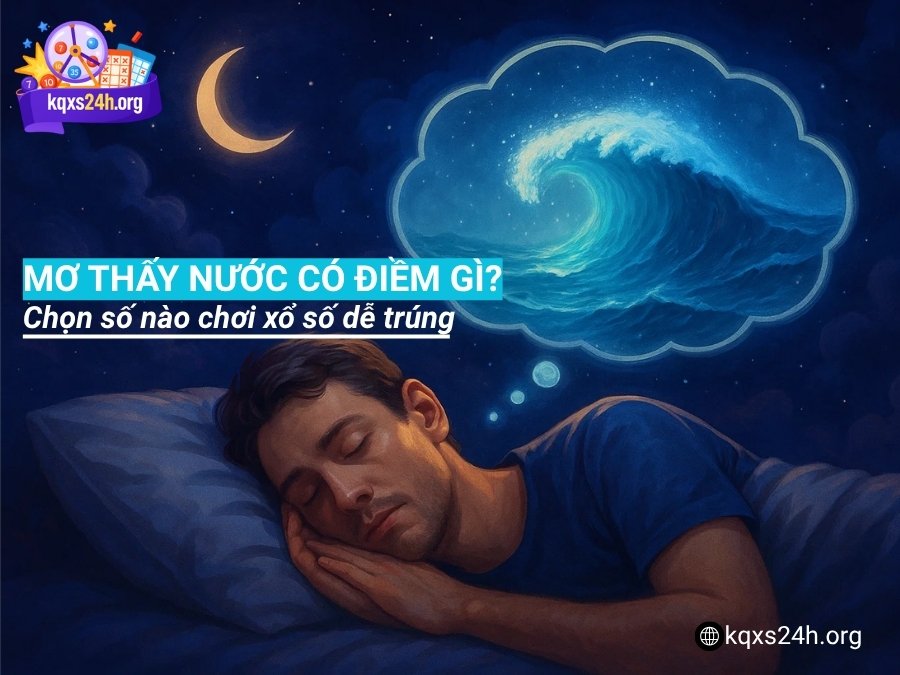 Mơ thấy nước có điềm gì? Chọn số nào chơi xổ số dễ trúng?