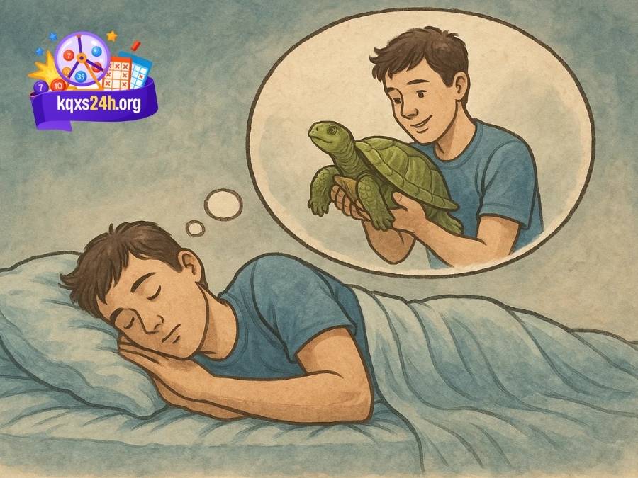 Mơ thấy bắt được rùa mang một ý nghĩa tích cực 