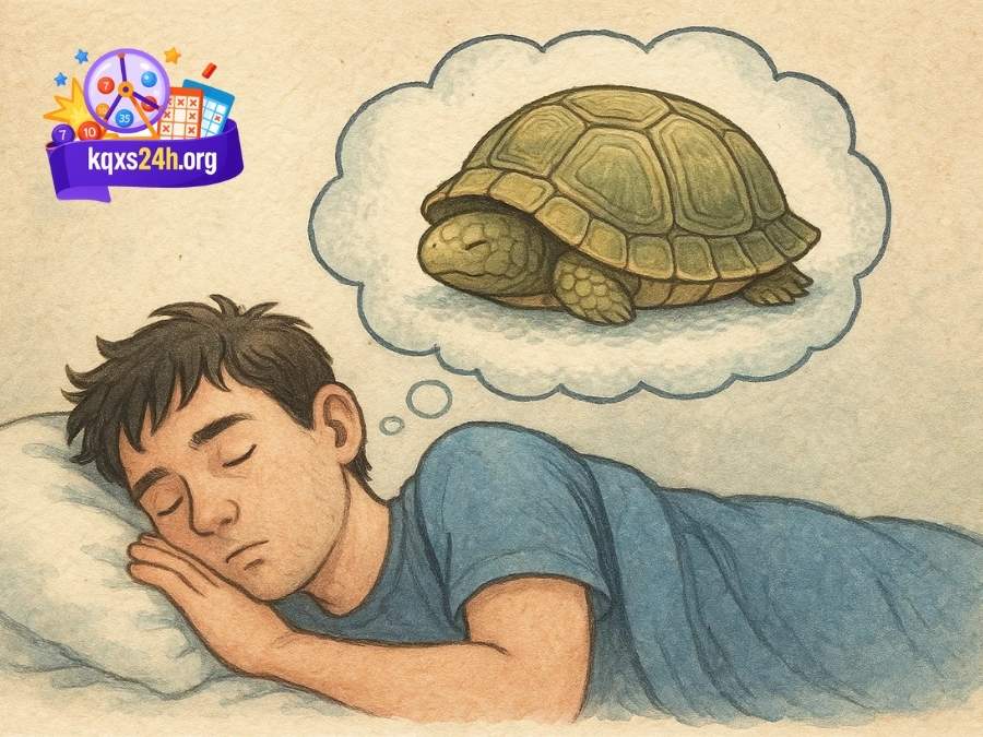 Nằm mơ gặp rùa rụt đầu vào mai là báo hiệu gì?