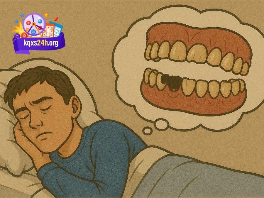 Mơ rụng nhiều răng – dấu hiệu lo âu và bất ổn tâm lý