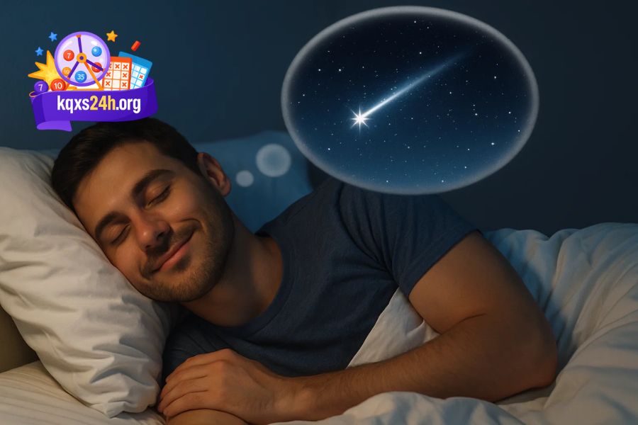 Mơ thấy sao băng trên trời mang ý nghĩa về sự thay đổi và cơ hội mới