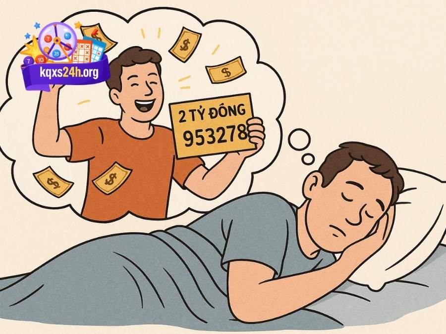 Mơ người thân trúng số – Vận may lan tỏa, gặt hái 