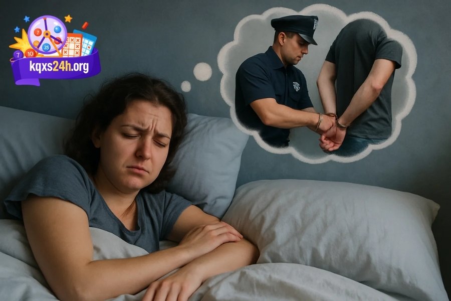 Mơ thấy bị công an còng tay cho thấy cuộc sống đang bị kiểm soát