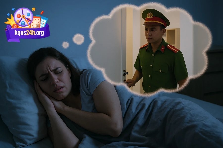 Mơ thấy công an vào nhà báo hiệu sự ổn định