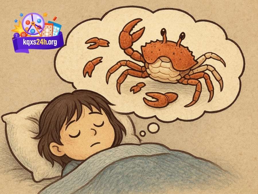 Mơ thấy con cua rụng càng, lột xác