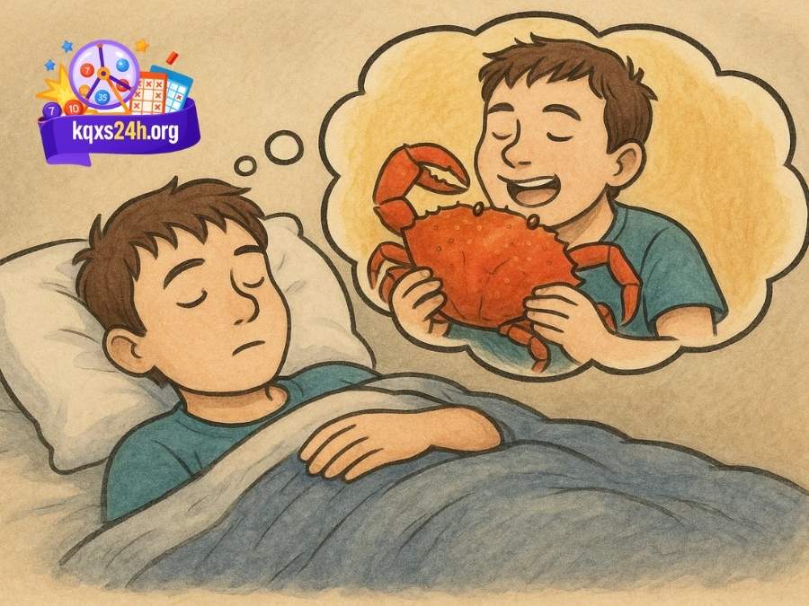 Mơ thấy mình ăn cua 