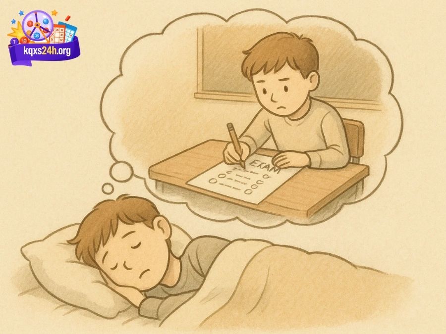 Nằm mơ thấy mình đi thi mang đến cảm giác lo lắng và nỗi sợ thất bại