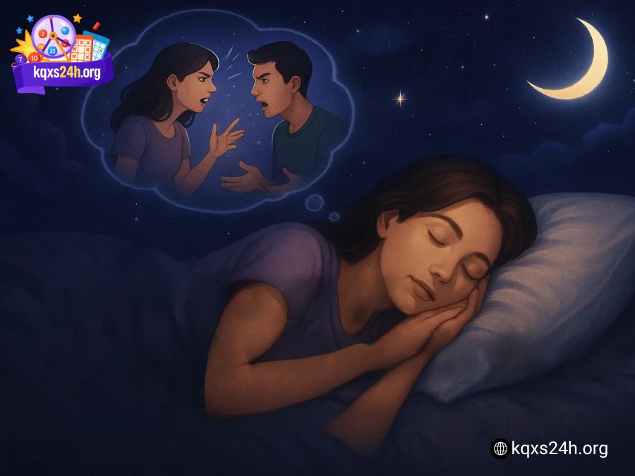 Nằm mơ thấy cãi nhau với người yêu cũ cho thấy bạn đang gặp áp lực trong mối quan hệ