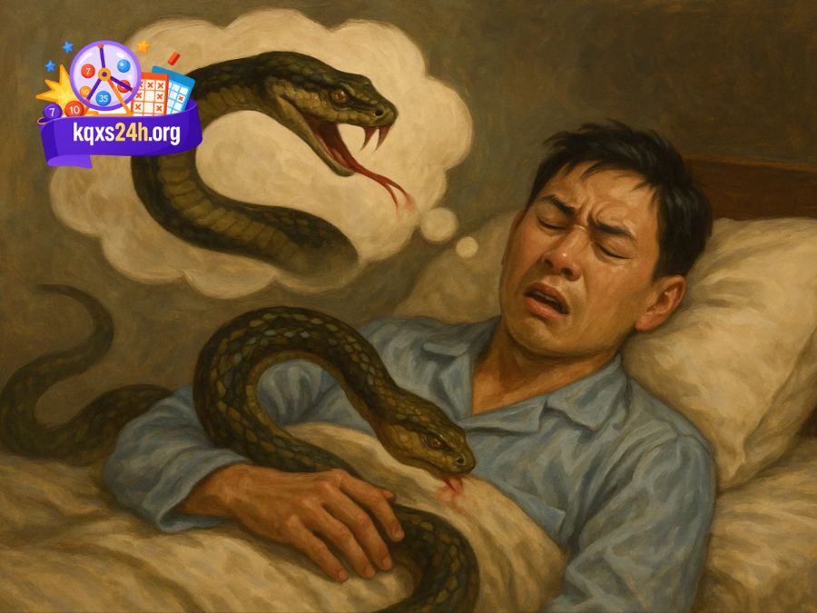 Nằm mơ thấy rắn cắn khiến nhiều người cảm thấy lo lắng khi tỉnh dậy