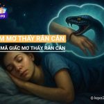 nằm mơ thấy rắn cắn