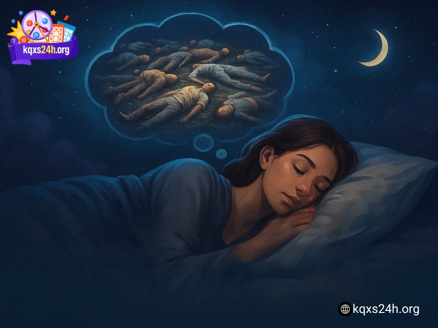 Giấc mơ thấy nhiều xác chết gợi ra cảm giác choáng ngợp 