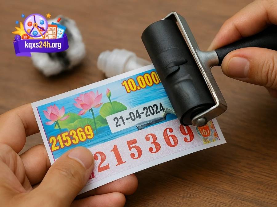 Sửa ngày vé số – Mánh khóe đánh lừa ngày phát hành